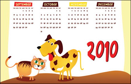 Vector 2010 Kalender