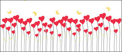Butterfly Heart-shaped Vektor-Material