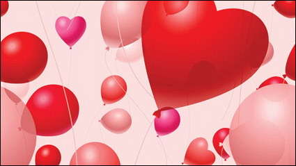 Valentinstag Balloon