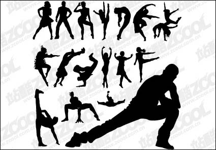 Vector Tanz, Tanz, Ballett, Hip-Hop