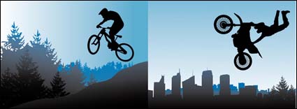 Fahrrad-und Motorrad-Sport