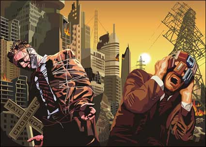 Doom City Vector Material