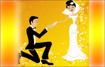 Wedding Vector Material