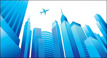 City Hochhäuser Vector