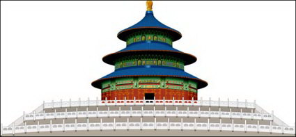 Temple of Heaven cdr Vektor