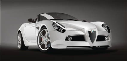 Alfa-Romeo-8c Spider -