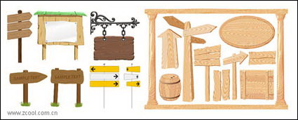 Vector Zeichen und Bulletin Board Material